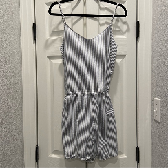 Marine Layer Striped Romper - Picture 5 of 5